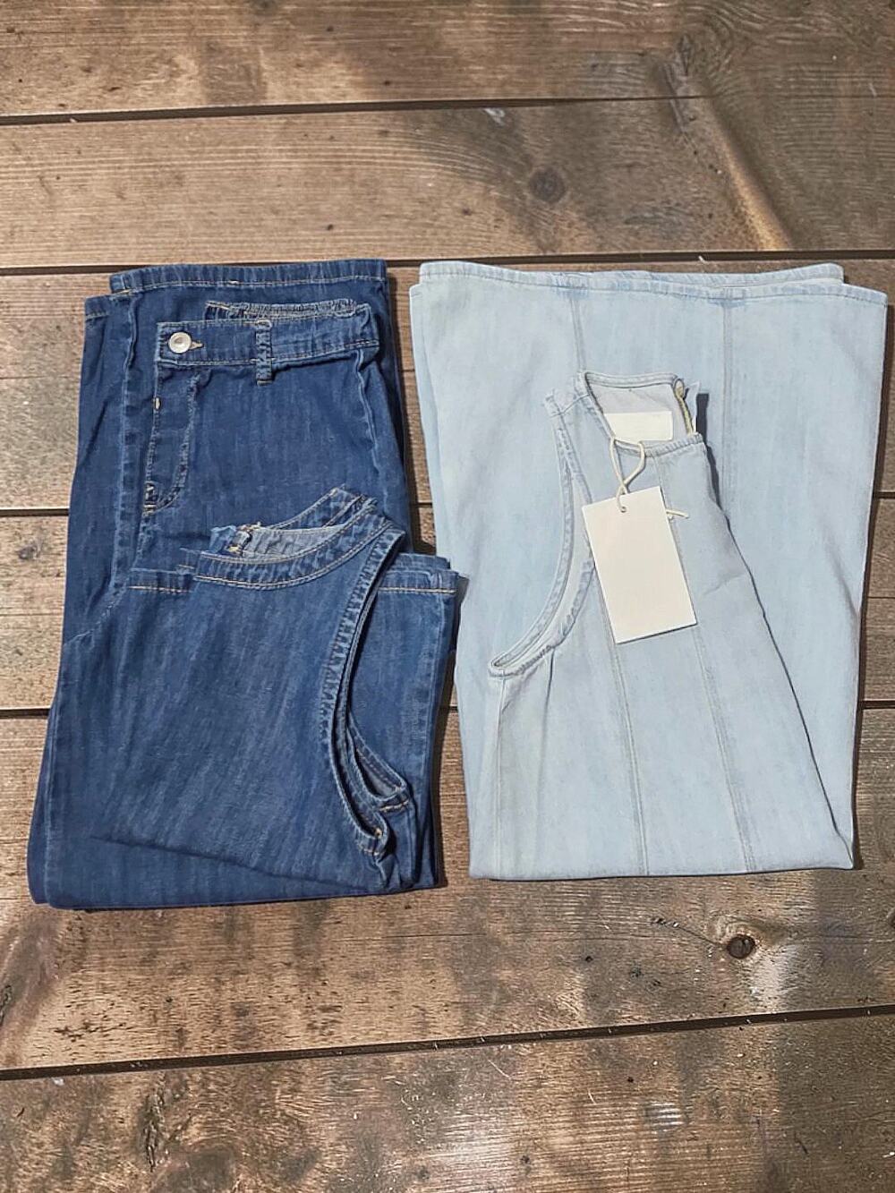 Girls Zara Kids Denim Dress and Pant Outfit Set Bundle Lot 11 12 13